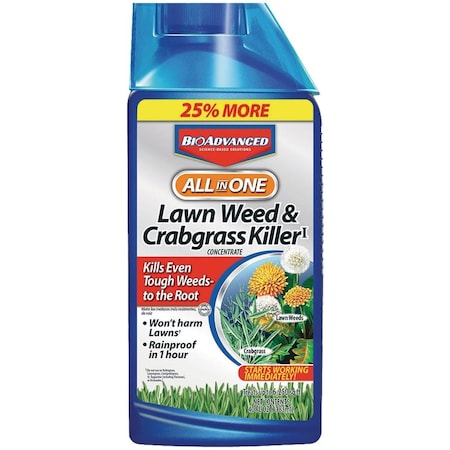 Bioadvanced All-in-1 40 Oz. Concentrate Crabgrass & Weed Killer 704140A